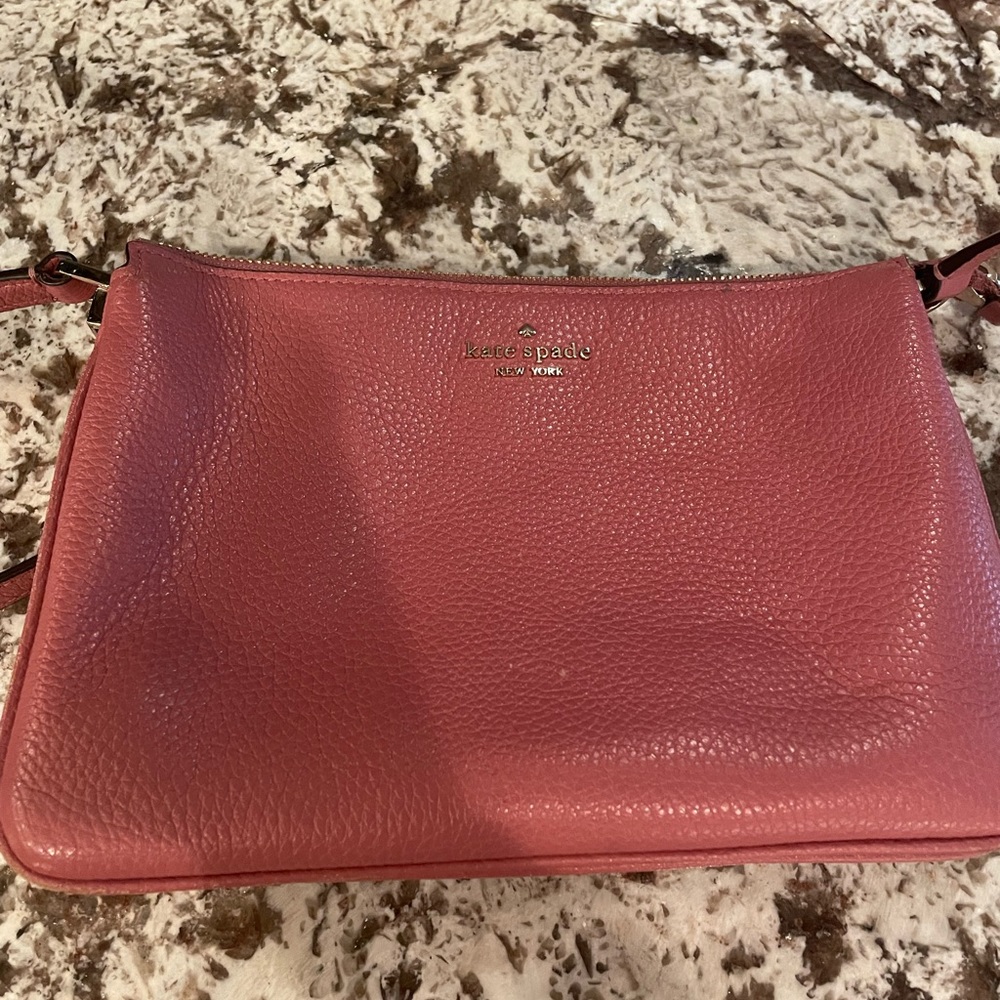 Mauve/pink Kate Spade crossbody